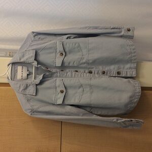 Chambray Button up Top